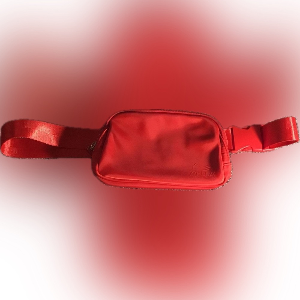 Vibrant Red Fanny Bag